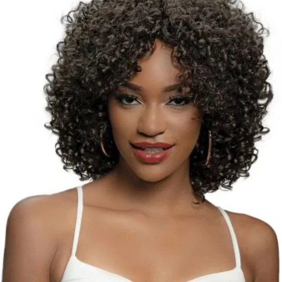 Curly Brown Wig for Women - Picture 1 of 3